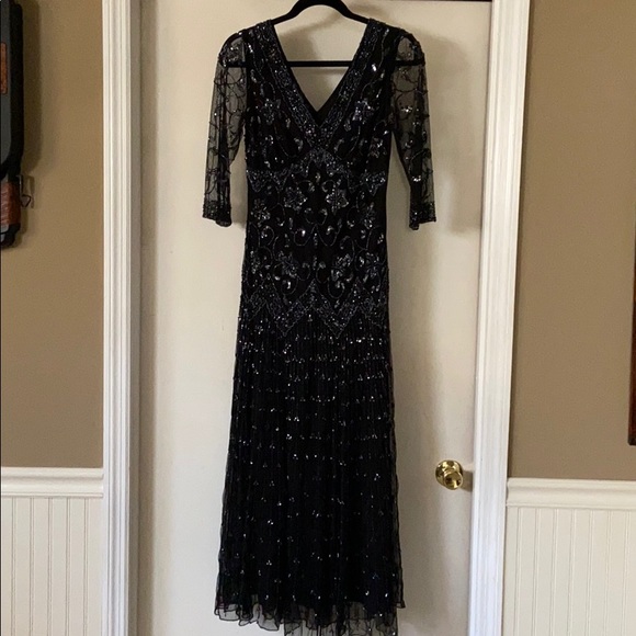 Pizarro Nights Bead Evening Gown - Picture 2 of 8